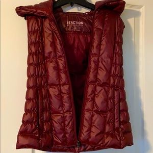 Maroon Puffer Vest